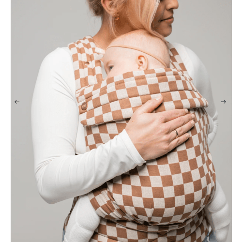 The Monarch Carrier - Mocha Check – Mabē