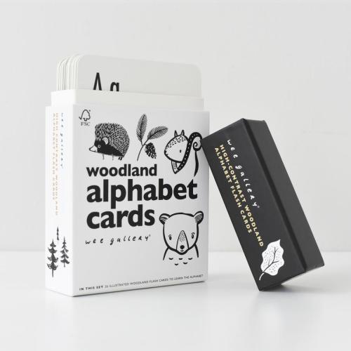 Wee Gallery - Alphabet Cards - Woodland