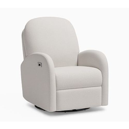 Claiborne Power Recliner Heathered Chenille Pebble