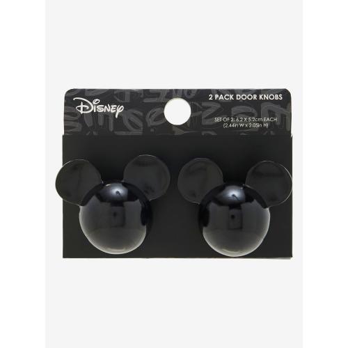 Disney Mickey Mouse Head Figural Doorknob Set