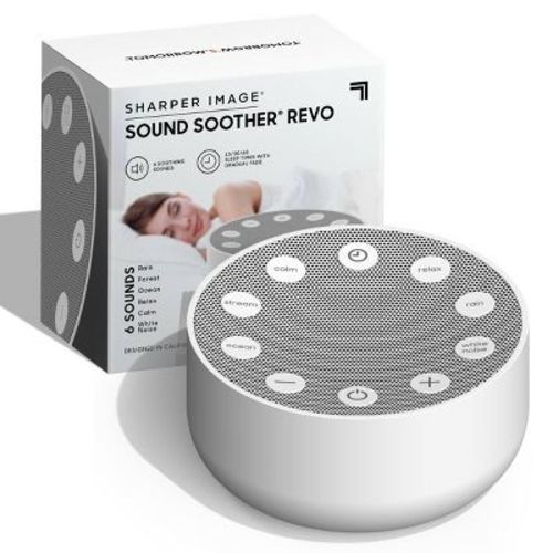 Sharper Image Sound Soother Revo: Sleep Aid with White Noise & Nature Sounds