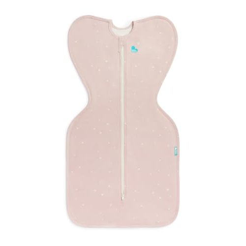 Love to Dream Swaddle UP, Baby Sleep Sack, Self-Soothing Swaddles for Newborns, Snug Fit Helps Calm Startle Reflex, New Born Essentials for Baby, 1.0 TOG, 8-13lbs, Powder Pink Twinkle