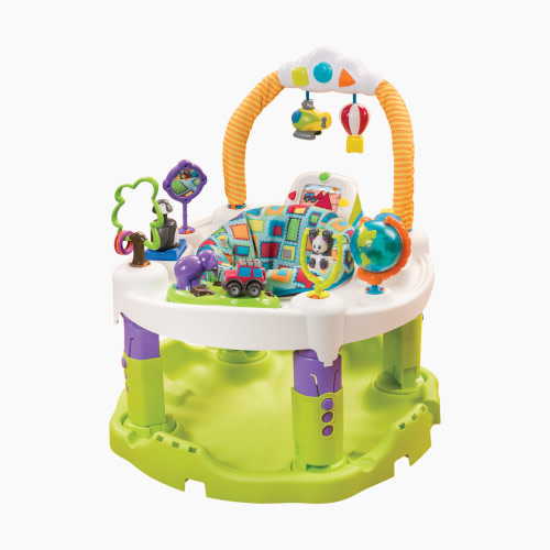 Evenflo ExerSaucer World Explorer Triple Fun+ Bouncing Activity Saucer