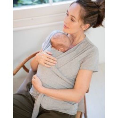 Grey Cotton Short-Sleeve Skin to Skin Top