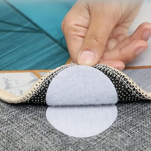 Cubidupi 5/10/20pcs Strong Self Adhesive Fastener Dot Stickers, Adhesive Tape for Bed Sheet Sofa Mat Carpet,