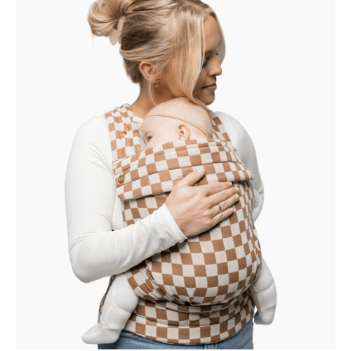 The Monarch Carrier - Mocha Check – Mabē