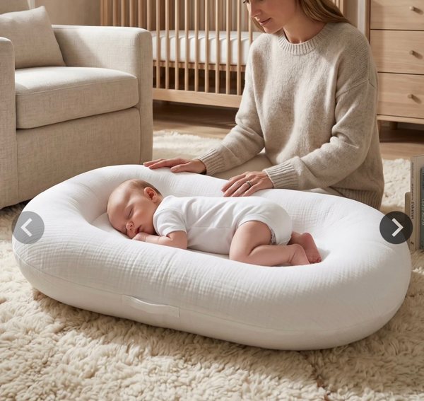 Little Manta Pastel Baby Lounger Nest