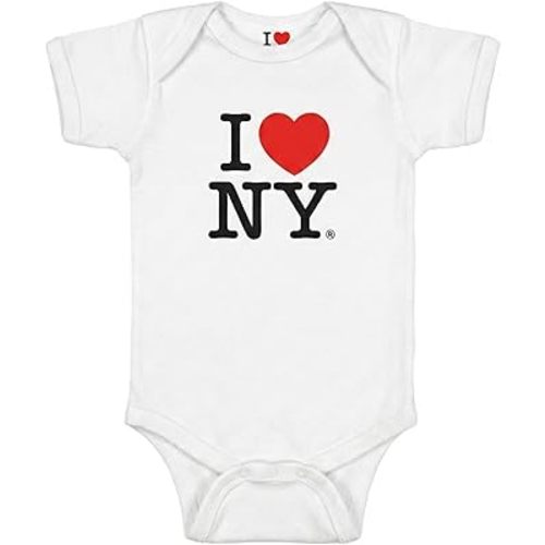 City-Souvenirs I LOVE NY Romper White Unisex