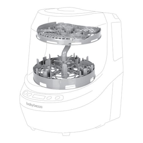 Baby Brezza Bottle Washer Pro Breast Pump Rack: Cleaning Tools, Household Subtype Sterilization Devices