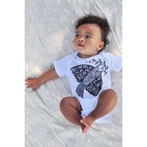 Peace Dove Baby Bodysuit - Hippie Baby Clothing - Boho baby outfit — Hippie Baby Co