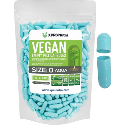 Size 0 Empty Vegan Capsules