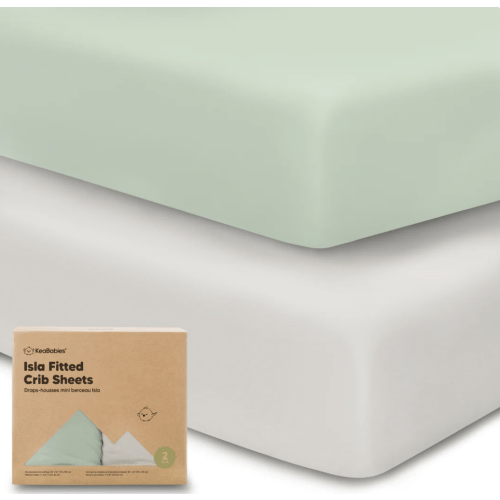 Isla Fitted Crib Sheets
Color: Sage