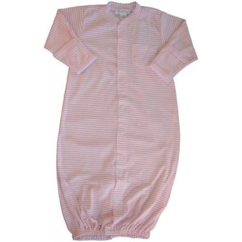 Kissy Kissy - Simple Stripes Converter Gown - Pink