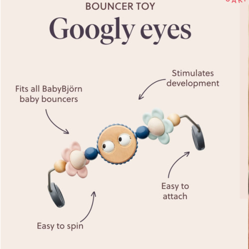 BabyBjörn Toy for Bouncer – Googly eyes