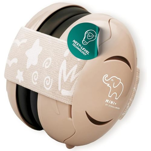 ® Mini+ Baby Ear Muffs - Infant Hearing Protection - Noise Cancelling Headphones, Ear Defender, Newborn - Coffee