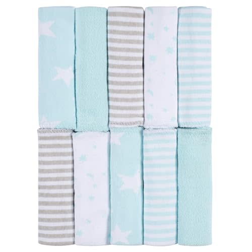 Gerber 10-Pack Baby Neutral Little Animals Washcloths