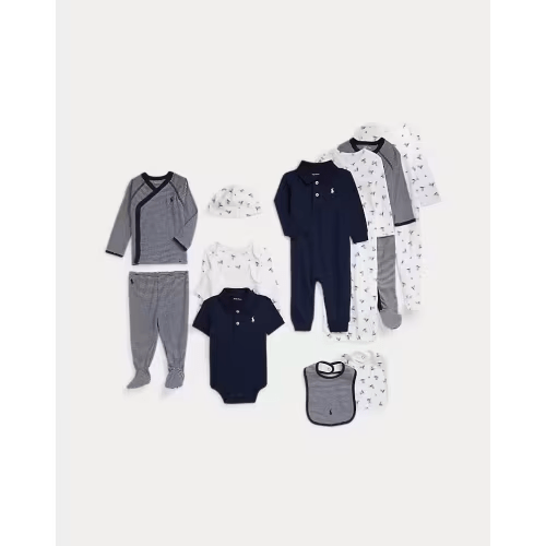 Polo Bear Cotton 12-Piece Gift Set