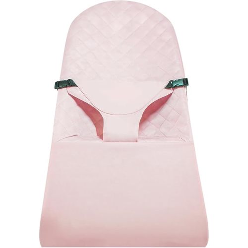 Fabric Seat for Bouncer, Replacement Cover for Baby Bjorn Bouncer Bliss, Soft Breathable Machine Washable (Pink, Cover Only)
