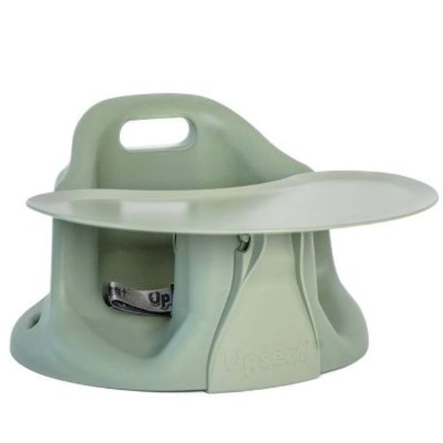 Upseat Original Ergonomic Baby Floor & Booster Positioning Seat with Tray - Sage