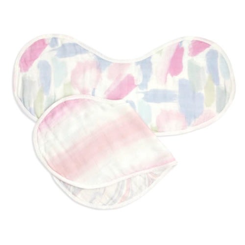 Aden & Anais burpy bib 2 pack - Florentine