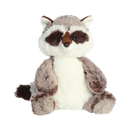 Aurora® Snuggly Sweet & Softer™ Rocky Raccoon™ Stuffed Animal - Comforting Companion - Imaginative Play - Gray 11.5 Inches