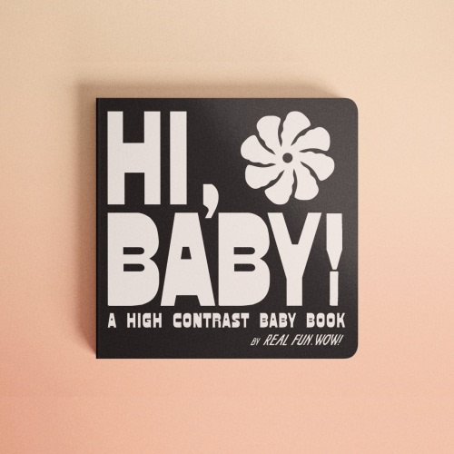 'Hi, Baby!' High Contrast Baby Book!