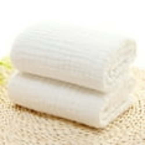 1Pcs Baby Muslin Bath Towels, Super Soft Cotton Bath Towel 6 Layers Infant Newborn Swaddle Blanket 41.34 X 41.34 Inches,Baby Registry as Shower (White)