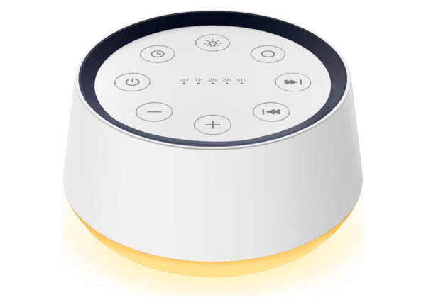 Amazon.com: Brown Noise Sound Machine with 30 Soothing Sounds 12 Colors Night Light White Noise Machine for Adults Baby Kids Sleep Machines Memory Function 36 Volume Levels 5 Timers for Home Office Travel