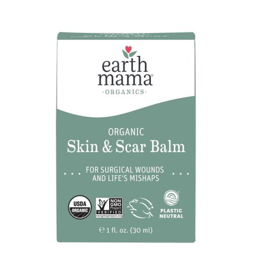 Earth Mama Organic Skin & Scar Balm for Postpartum Care - 1 fl oz