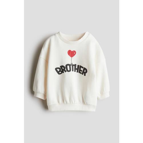 SWEATSHIRT WITH PRINTED MOTIF