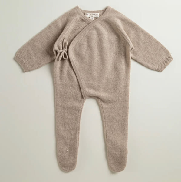 Cashmere Baby Romper | Petit Louli | London Cashmere Baby Romper