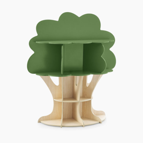 Delta Children Bookcase - Fern Green/Crafted Natural