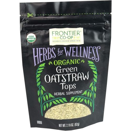 Frontier Co-op Organic Cut and Sifted Oatstraw Green Tops 2.19oz