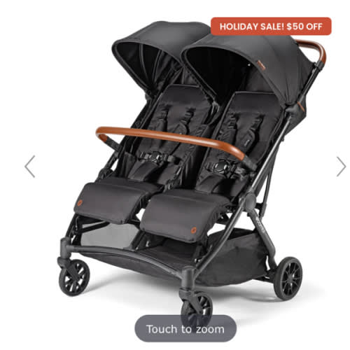 Bēbee Twin Lightweight Double Stroller – Bombi Gear