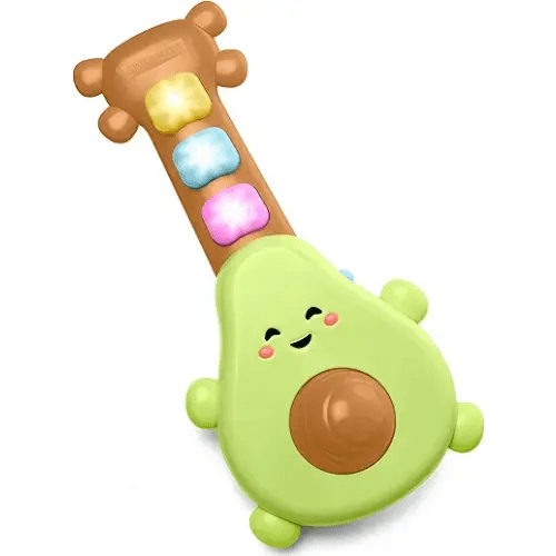 Skip Hop Baby Toy Rock-A-Mole Guitar, Farmstand Grow & Play, 0.6 lb