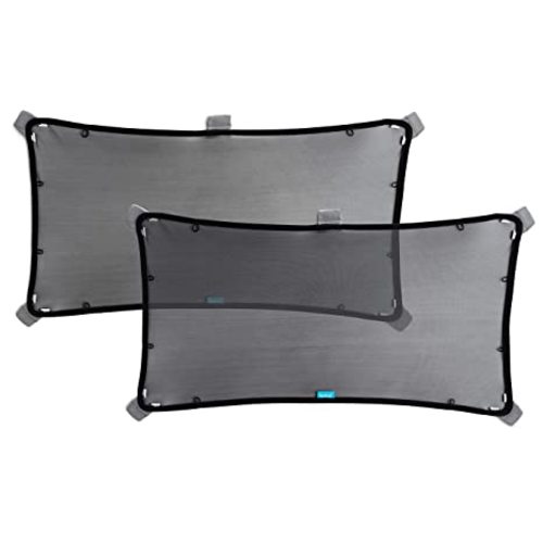 Munchkin® Brica® Magnetic Stretch to Fit™ Sun Shade, Black, 2 Pack - 2pk Shade