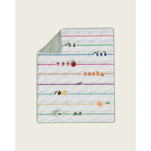 Very Hungry Caterpillar Baby Quilt | Eric Carle x Nestig