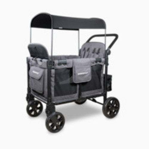 WonderFold Wagon W4 Elite Pro Stroller Wagon - Charcoal Gray
