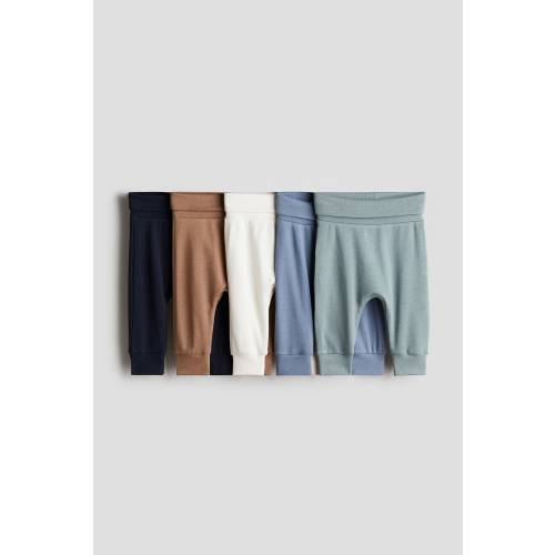5-PACK FOLDOVER-WAIST PANTS