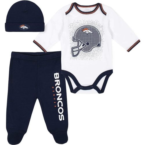 Gerber Unisex Baby NFL Team Footed Pant and Bodysuit Gift Set