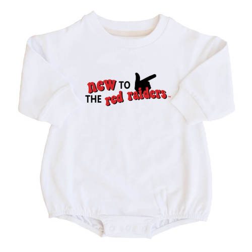 Texas Tech University | TTU Graphic Sweatshirt Bubble Romper