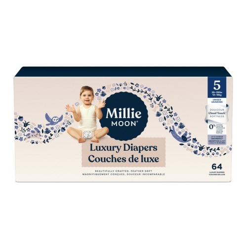 Luxury Diapers - Size 5, 64 Count
