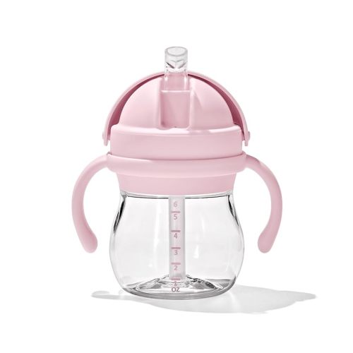 OXO Tot Transitions Straw Cup with Removable Handles - 6 oz. - Blossom