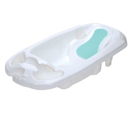 Safety 1st Newborn to Toddler Bathtub With SlideGuard - White