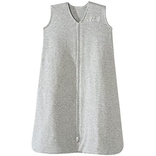 HALO Sleepsack Wearable Blanket 100% Cotton, Heather Grey, Small