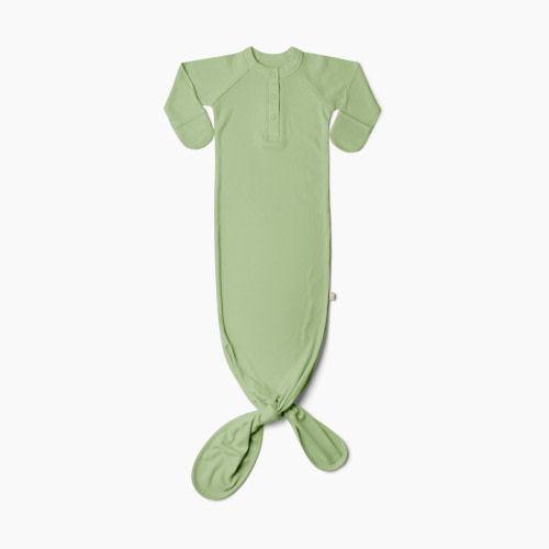 Goumi Kids x Babylist Bamboo & Organic Cotton Gown - Fern, Newborn