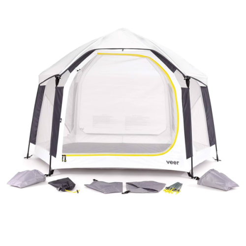 Veer Basecamp | JPMA Certified Portable Pop Up Play Yard/Play Pen for Babies, Toddlers and Kids | Indoor and Outdoor Use | Shade Canopy | Keeps Bugs Out | Playard Safety Certified