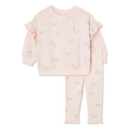George Baby Girls' Sweater 2-Piece Set, Sizes 0-24 months