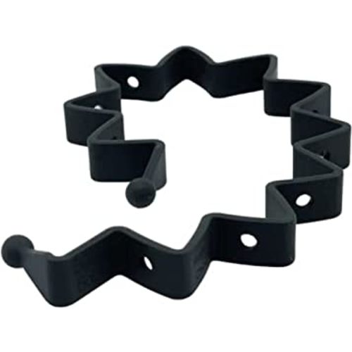 Busy Baby Toy Bungee - Dishwasher Safe Toy Strap - 100% Food-Grade Silicone (Black)