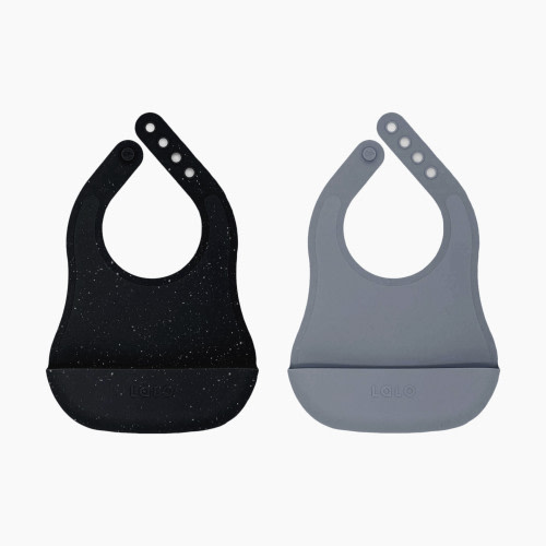 Lalo Bib (2 Pack) - Licorice
